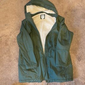 Gap Sherpa lined coat